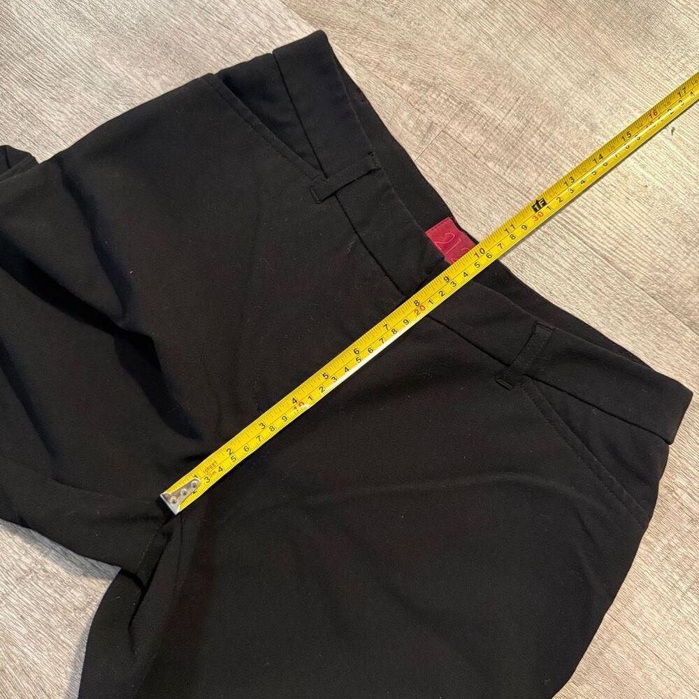 212 Collection Y2K Low Rise Black Pants Wide Straight Leg 6P - Picture 8 of 9